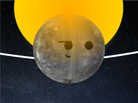 Mercury goes around the sun