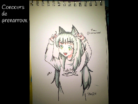 CONCOURS || Dessin pour @renarroux