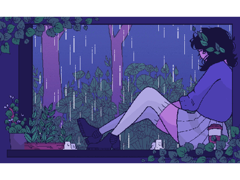it's been raining, Animation