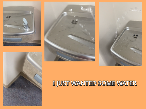 what kind of fountain is this!?