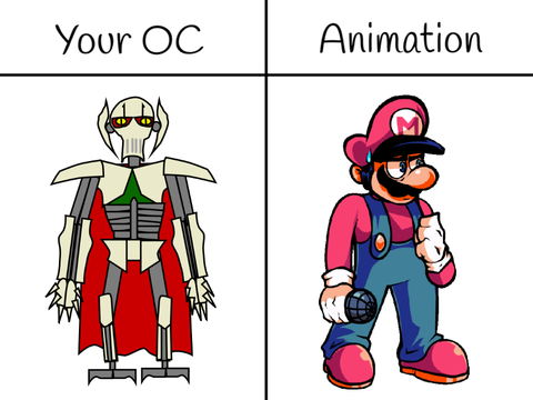 Put your OC here & I'll animate it  remix