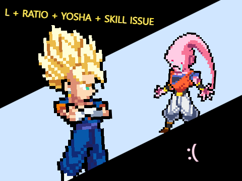 Vegito roasts Buuhan