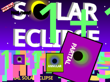 Weird Solar Eclipse