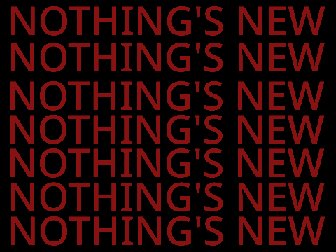 Nothing's New|CCs|Various allegations/crimes