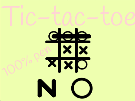 Tic-tac-toe 100% pen v1.3