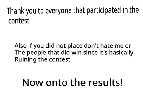 PFP CONTEST RESULTS