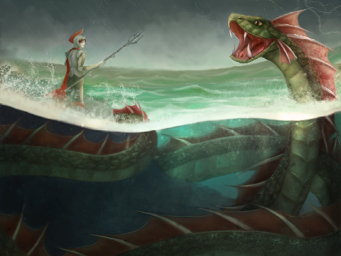 - Leviathan's Duel - Contest Entry