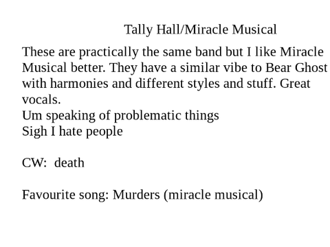 music *feral saturn noises*