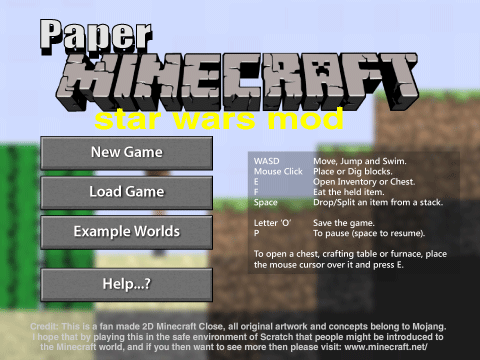 Paper Minecraft v11.3 star war the force awakens remix-2