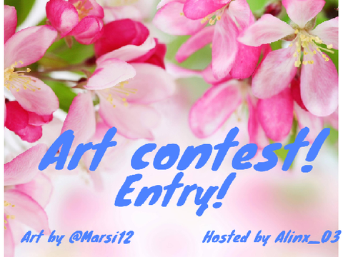 Spring Art Contest Entry by @Marsi12