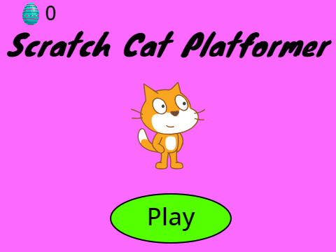 Scratch Cat Platformer (Egg Edition)