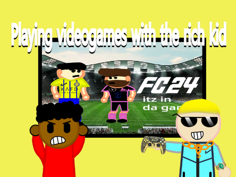 POV playing videogames with the rich kid!!! GASP 