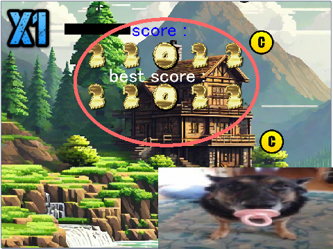 Dog and Coins 2 - Score 22022 (WR)