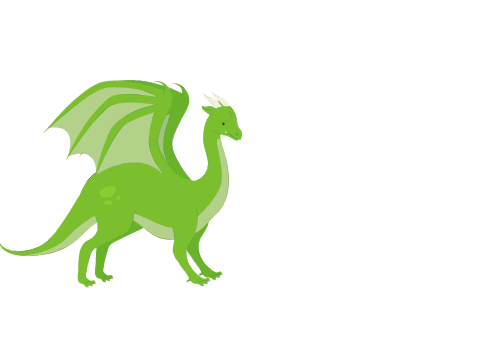 Dragon eats a frog