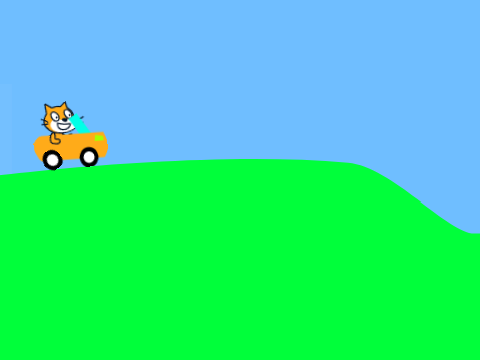 hill climb racing test drive