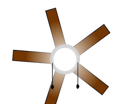 Self-Invented Ceiling Fan with sounds