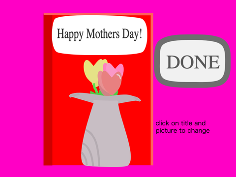 Mothers Day Card Creator