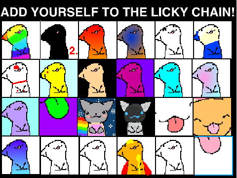 Add Yourself to the Licky Chain!!!!!!!! remix remix remix remix remix remix remix remix remix… remix
