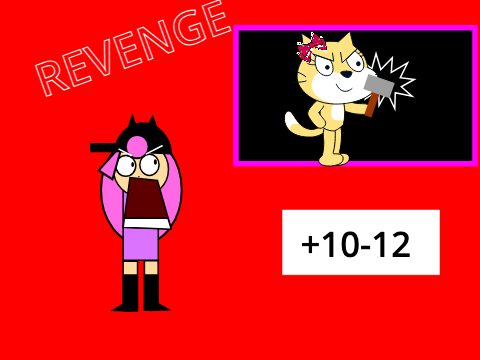 Stephanie cat breaks cypherden's TV/Gets revenge (+10-12)
