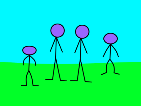 even more Dancing stickmen