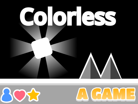 __-Colorless-__ (A Platformer) #Games #All #Trending #Platformer #Black and White