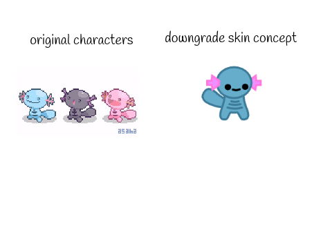 Downgrade 2 Skin Suggestions: Wooper (And Also The Bubblegun)