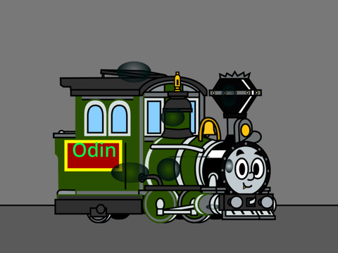 Casey as odin ( basically danish  Stevensons rocket 