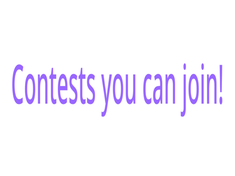 Contests To Enter
