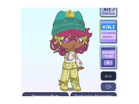 Gl2 character i made!! -- <3