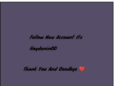 Moving To a New Account...