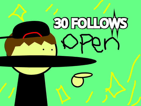 (OPEN)30 follows ANIMATION CONTEST #contest #animations