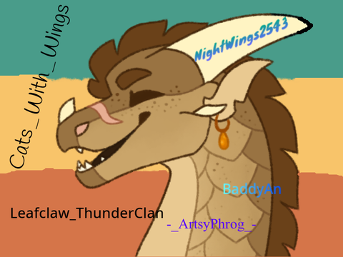 Sign if you think Sandwings have mohawks!!