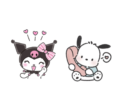 Kuromi and Pochacco