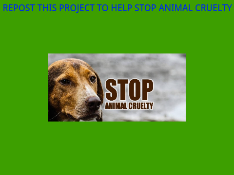 STOP ANIMAL CRUELTY remix