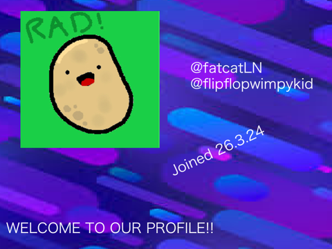welcome to our profile!