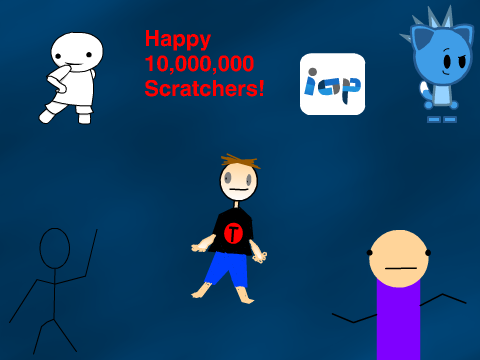 Add YOURself Celebrating 10 Million Scratchers!