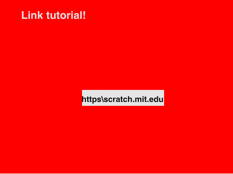 Link tutorial