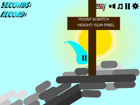 The Alps, a scrolling Platformer