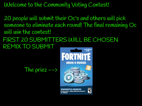 CV Contest - Submitions
