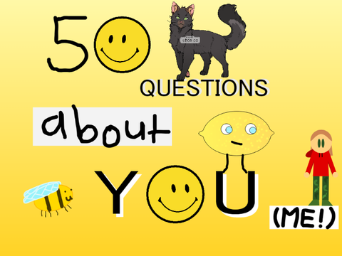 50 Questions About You!