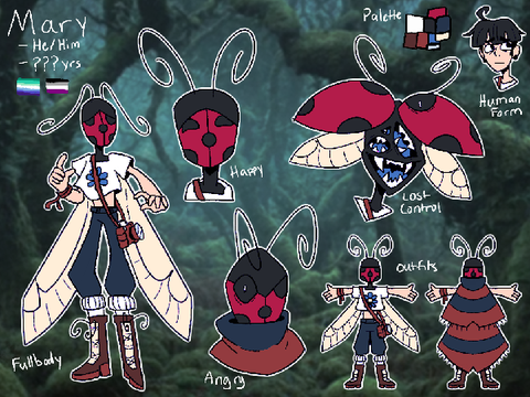 Ladybug Boy || OC Ref