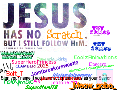 Remix & sign your username if you are a Christian! :) remix remix