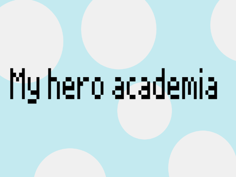 Mes dessins de my hero academia 