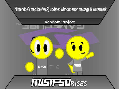 Nintendo Gamecube (Ver.2) updated without error message & watermark