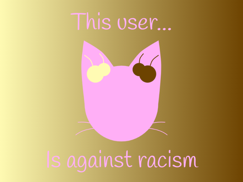 This User is HEAVILY Against Racism remix remix remix