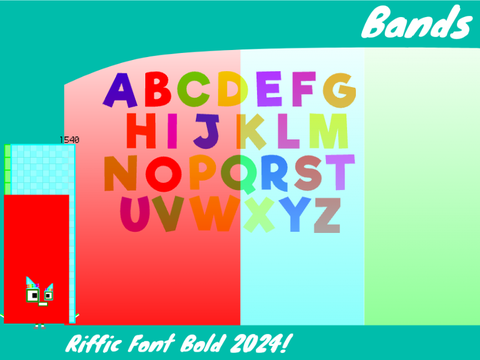Harry1540: Riffic Font Bold Remaked!