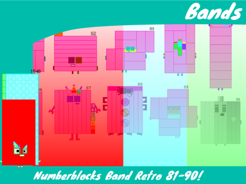 Harry1540: Numberblocks Band Retro 81-90 (each sound)