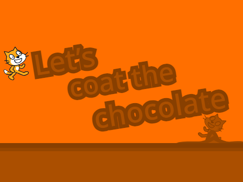 ＜ストレス発散＞Let’s coat the chocolate