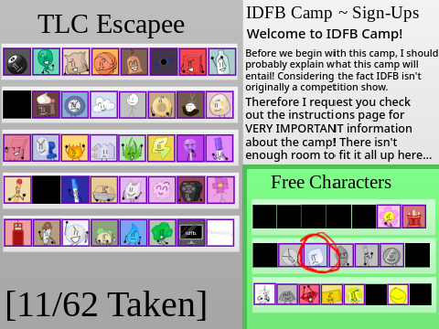 IDFB Camp ~ Sign-Ups [12/62] remix