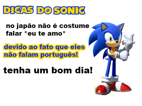 dicas do sonic pt 1